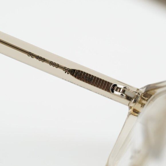 Saint Laurent Paris Saint Laurent SL483 003 Rectangle Eyeglasses Transparent Size ONE SIZE - 6 Thumbnail