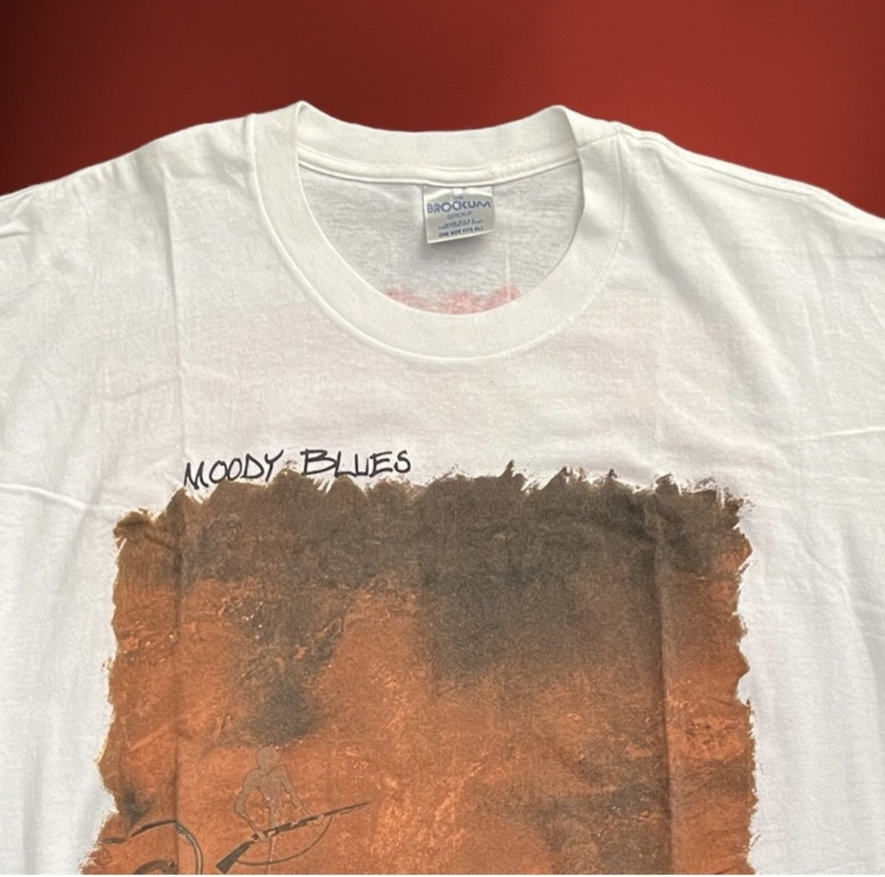Brockum Vintage 90s Moody Blues Brockum Band Tee Cave Graphic USA Size US L / EU 52-54 / 3 - 11 Thumbnail