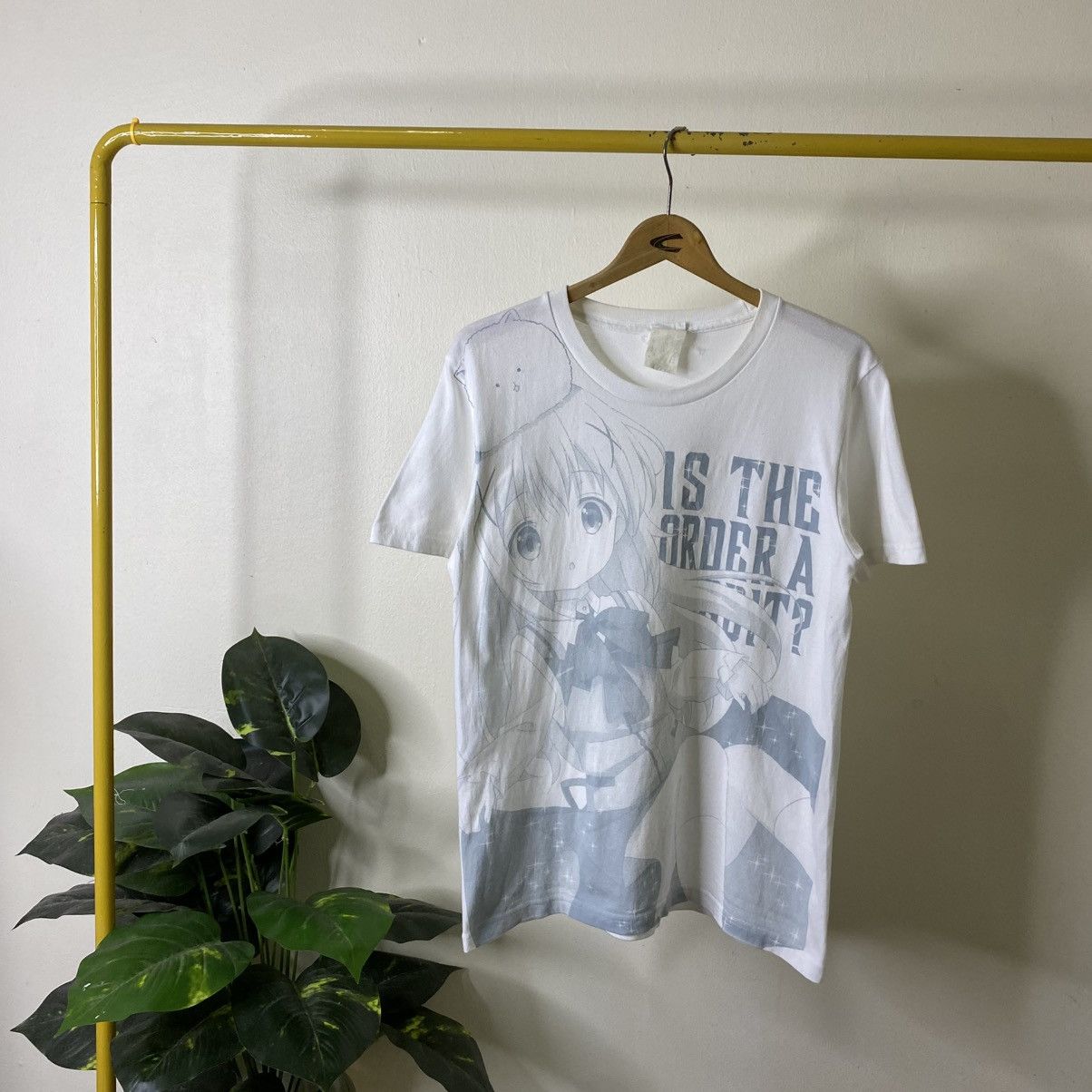 Anime Is the Order a Rabbit? Chino Fullprint Anime Sexy T-shirt Size US M / EU 48-50 / 2 - 1 Thumbnail