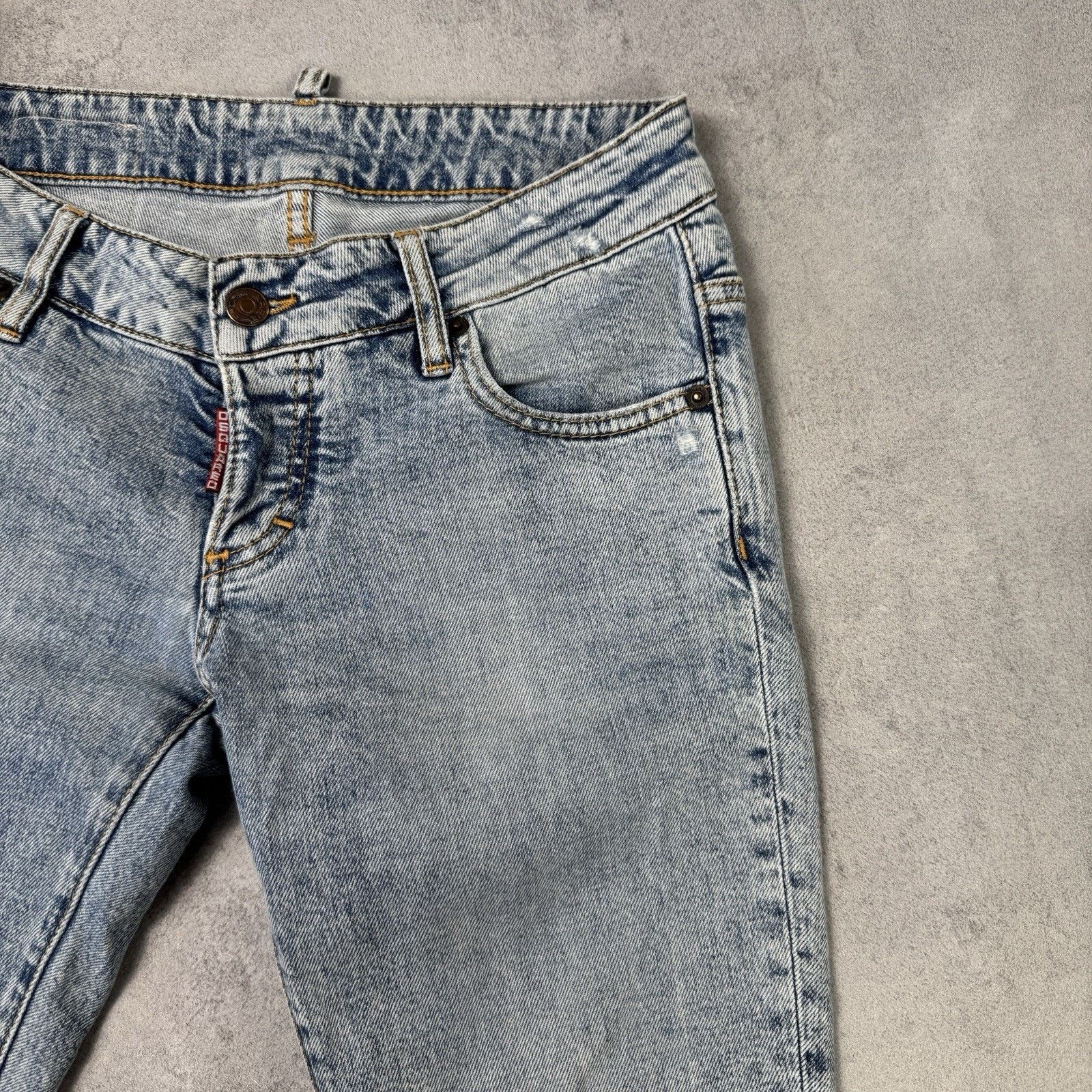 Dsquared2 Dsquared2 Women Denim Pats Jeans Blue Size 40 Size 27" / US 4 / IT 40 - 2 Thumbnail