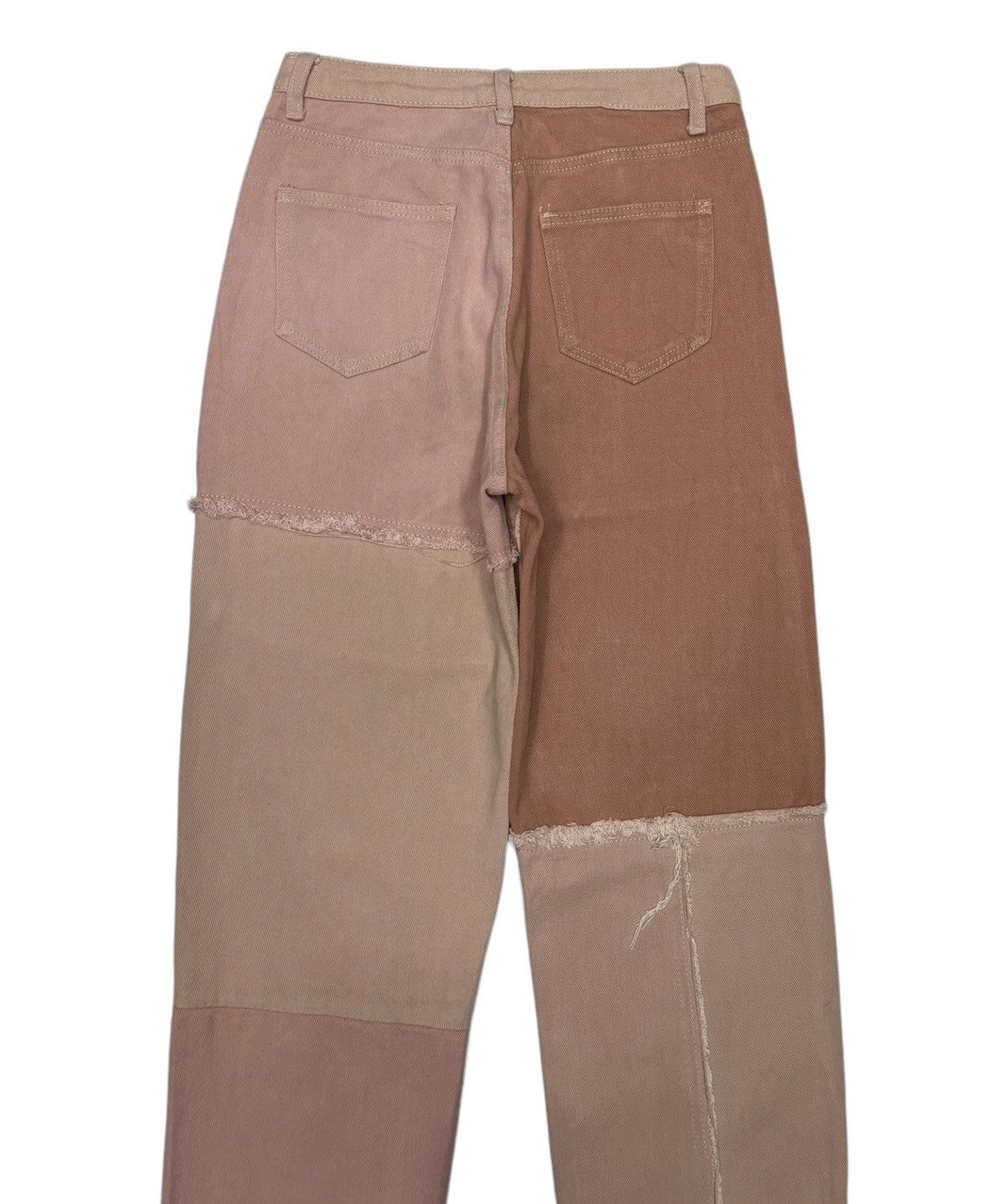 Christian Dior Monsieur VINTAGE CHRISTIAN DIOR SPORTS PATCHWORK DENIM CUSTOM MADE Size 28" / US 6 / IT 42 - 6 Thumbnail