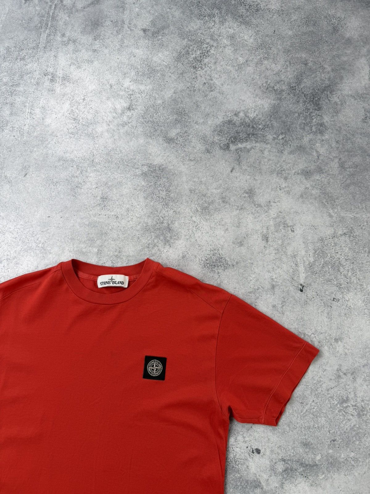 Stone Island Stone island red tee Size US S / EU 44-46 / 1 - 2 Thumbnail
