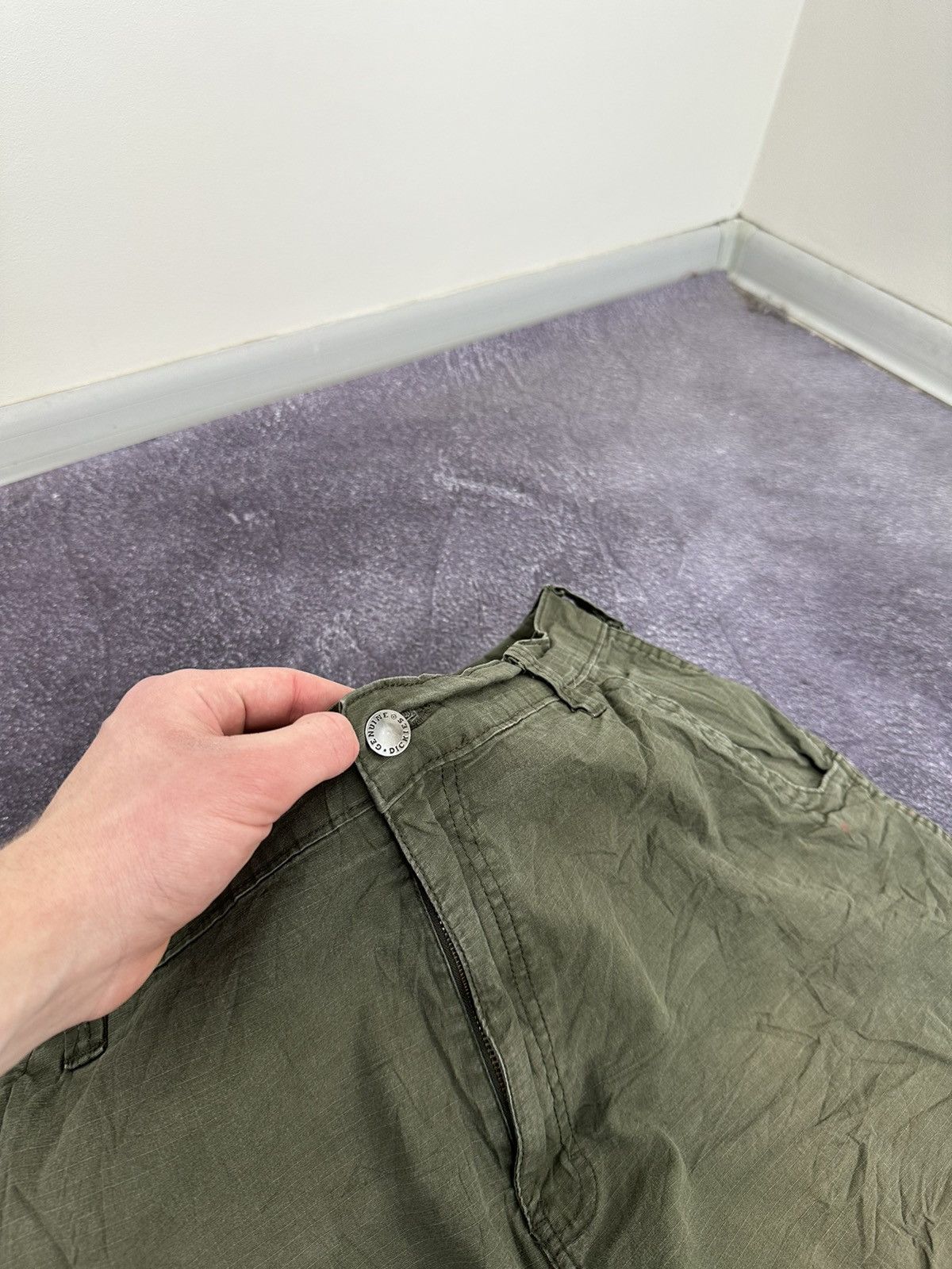 Dickies Vintage Dickies Cargo Carpenter Baggy Faded USA Work Pants Size US 38 / EU 54 - 16 Thumbnail