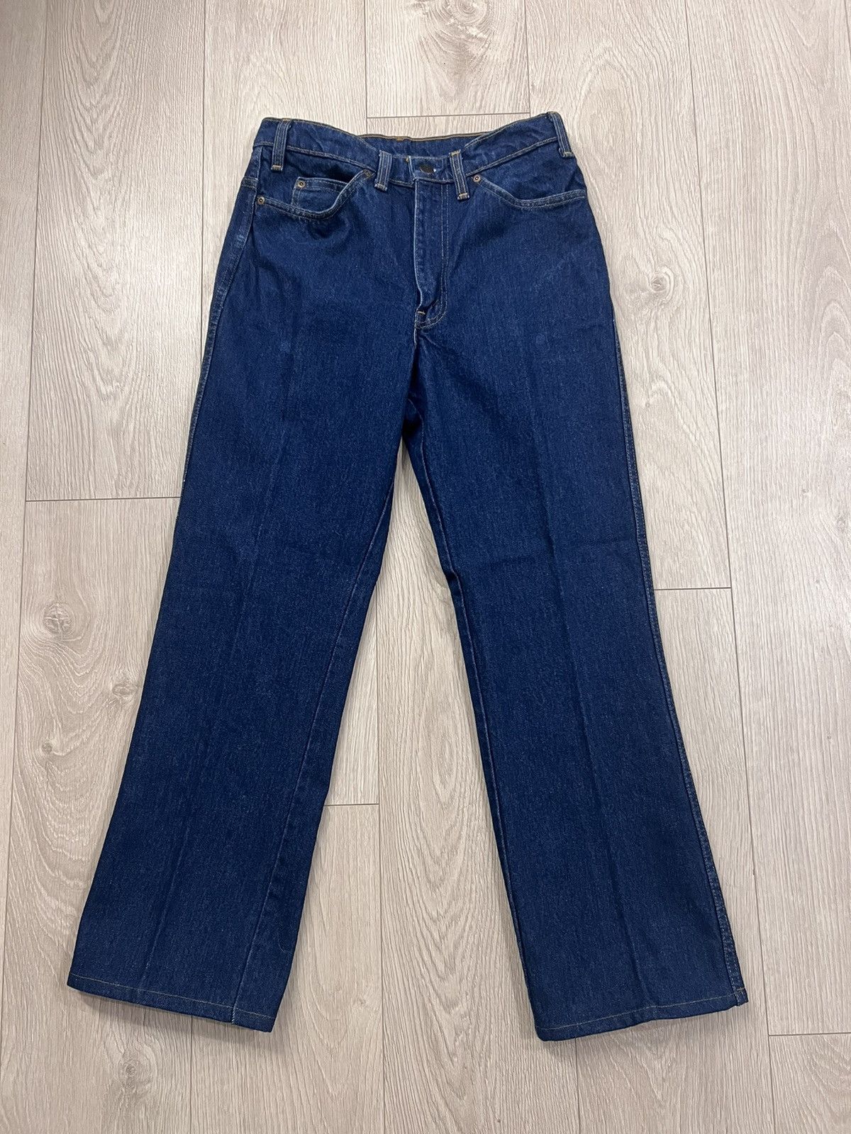 Levi's × Vintage Vintage GWG Great Western Garments Denim Jeans 29 x28.5 70s Size US 29 - 2 Thumbnail