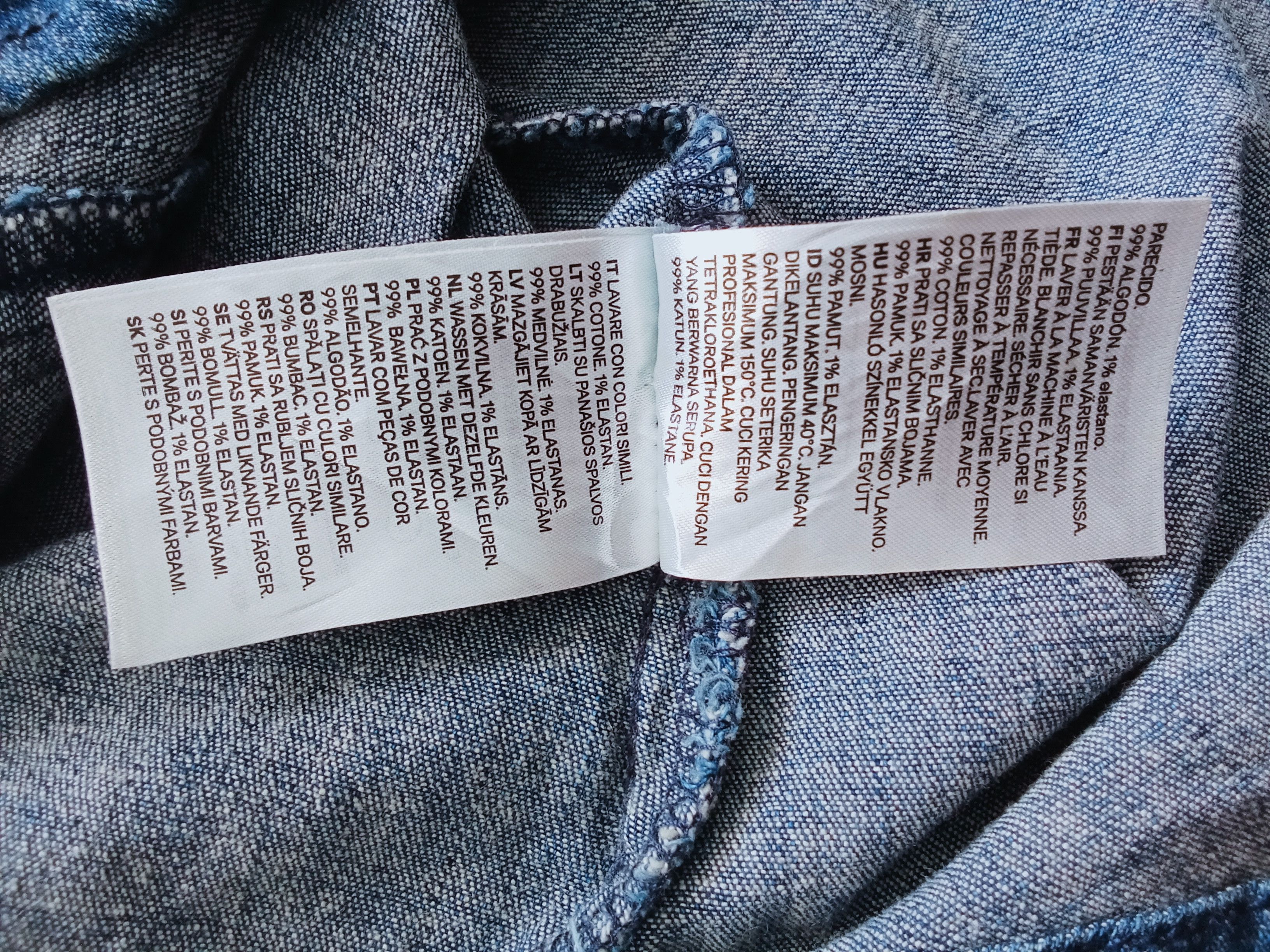 Japanese Brand × Le Grande Bleu (L.G.B.) × Vintage H & M denim shirt Size M / US 6-8 / IT 42-44 - 6 Thumbnail