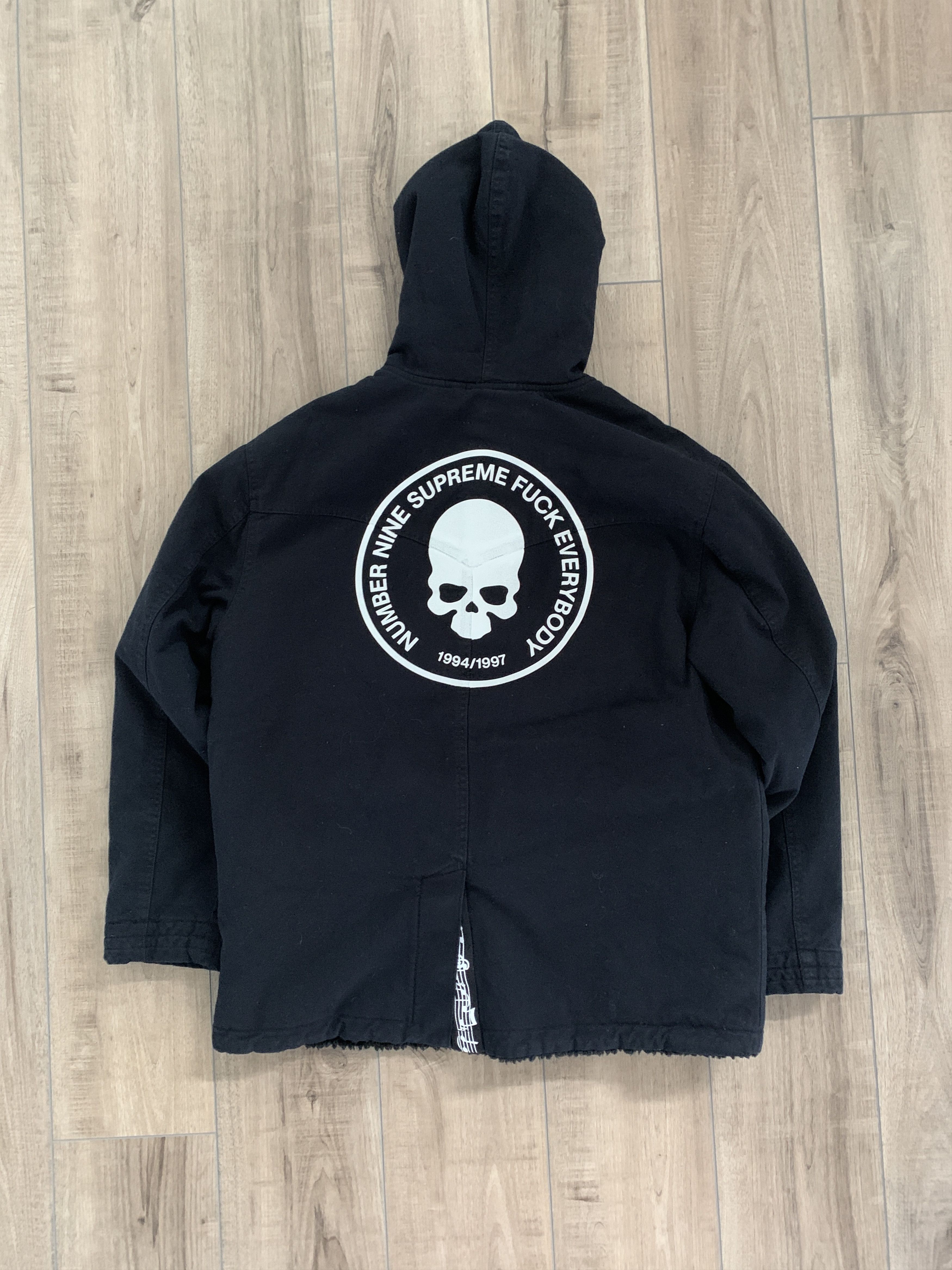 Number (N)ine × Supreme Supreme Number (N)ine Faux Shearling