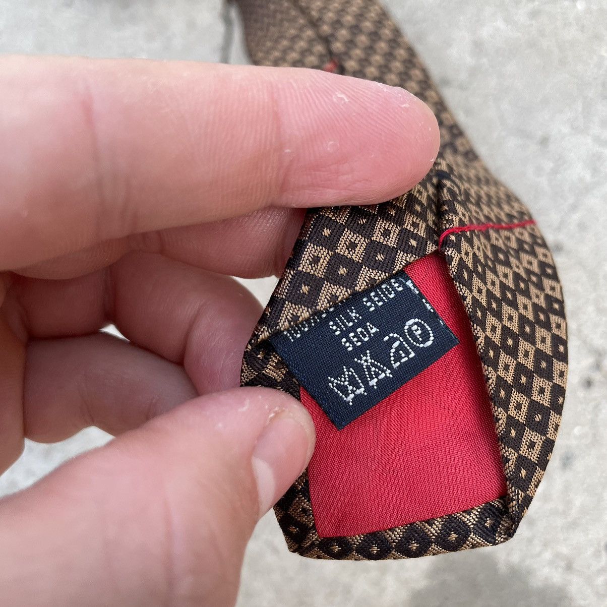 Bally Vintage Bally Tie Silk Y2K 90s USA Size ONE SIZE - 7 Thumbnail