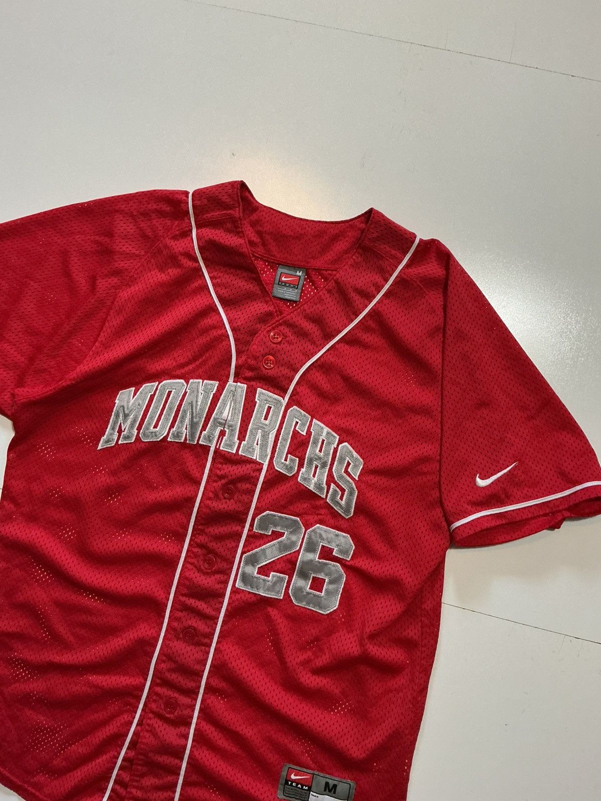 Nike Nike Team Mater Dei High School Monarchs Baseball Jersey Size US M / EU 48-50 / 2 - 3 Thumbnail
