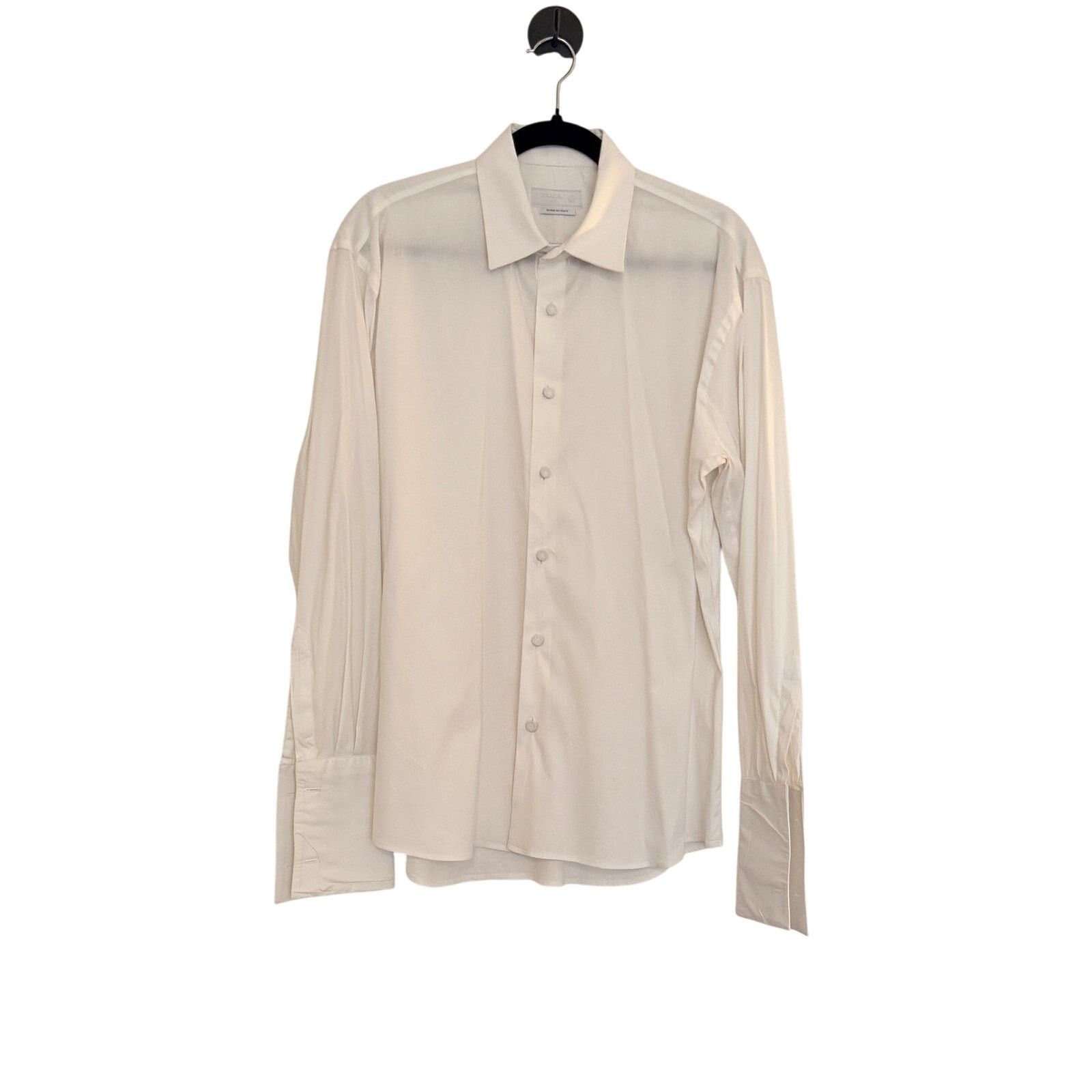 Prada Prada Mens White Shirt Size US L / EU 52-54 / 3 - 1 Thumbnail