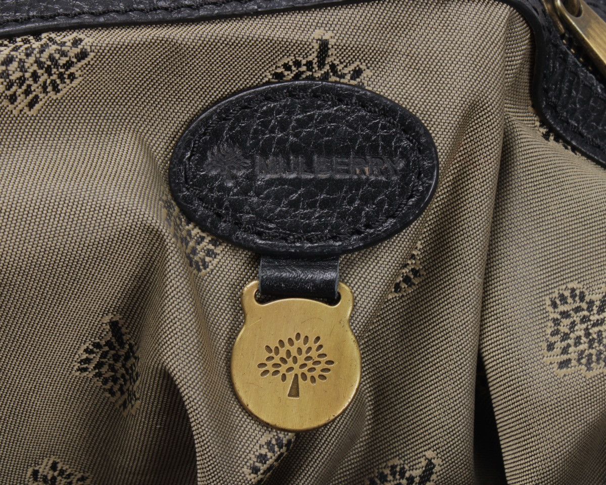 Designer × Mulberry MULBERRY Alexa Leather Black Handle Shoulder Bag 390207 Size ONE SIZE - 11 Thumbnail