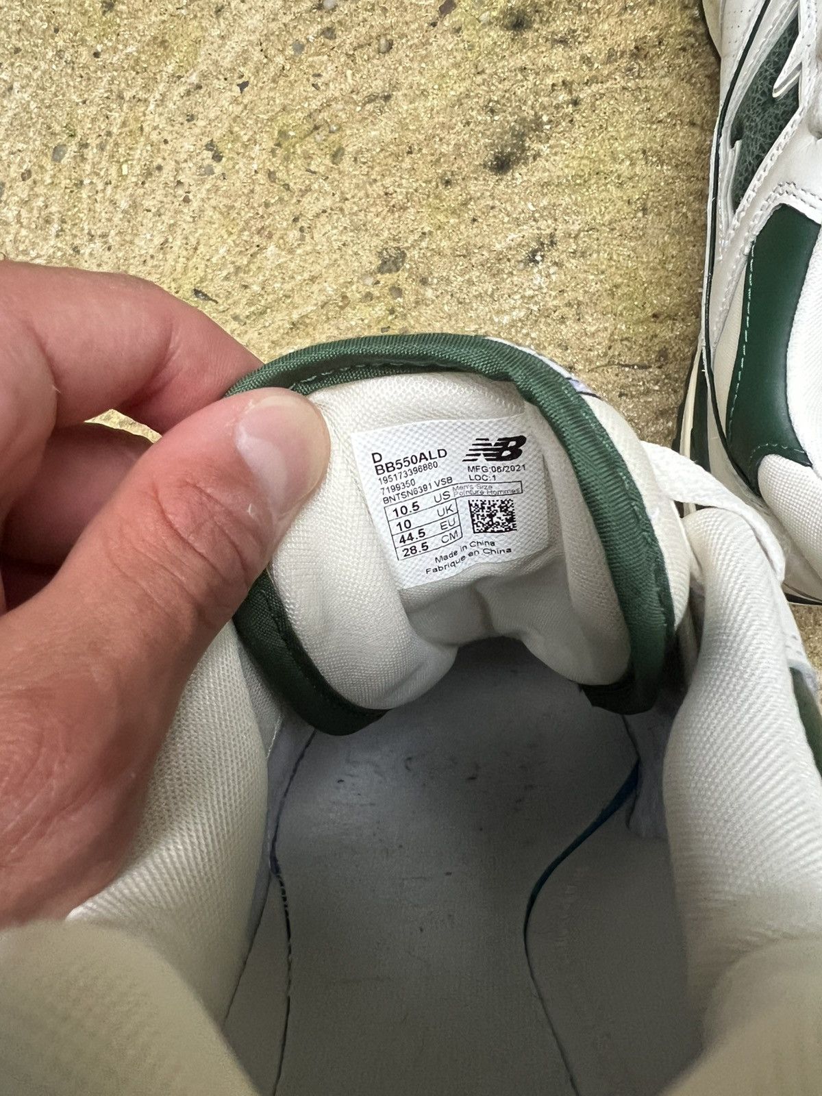 Aime Leon Dore × New Balance Aime Leon Dore New Balance 550 Green Size US 10.5 / EU 43-44 - 7 Thumbnail