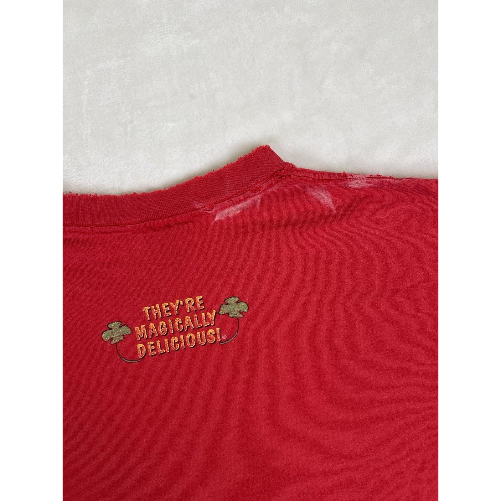 Vintage Vintage Lucky Charms Cereal Promo T-Shirt Size XL Single Sti Size US XL / EU 56 / 4 - 12 Thumbnail