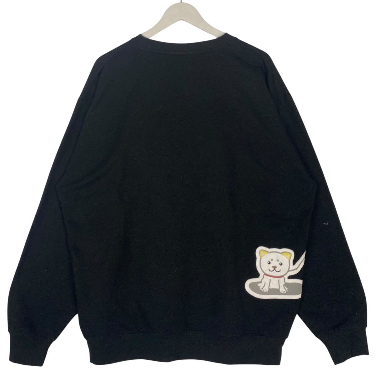 Other Vintage Kuroshibajir Ushi Wankodo Sweatshirt Crewneck Black Size US L / EU 52-54 / 3 - 5 Thumbnail