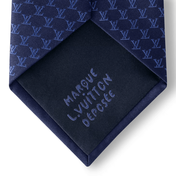 Louis Vuitton LV Fishnet Tie - 148 x 8 cm Size ONE SIZE - 4 Thumbnail