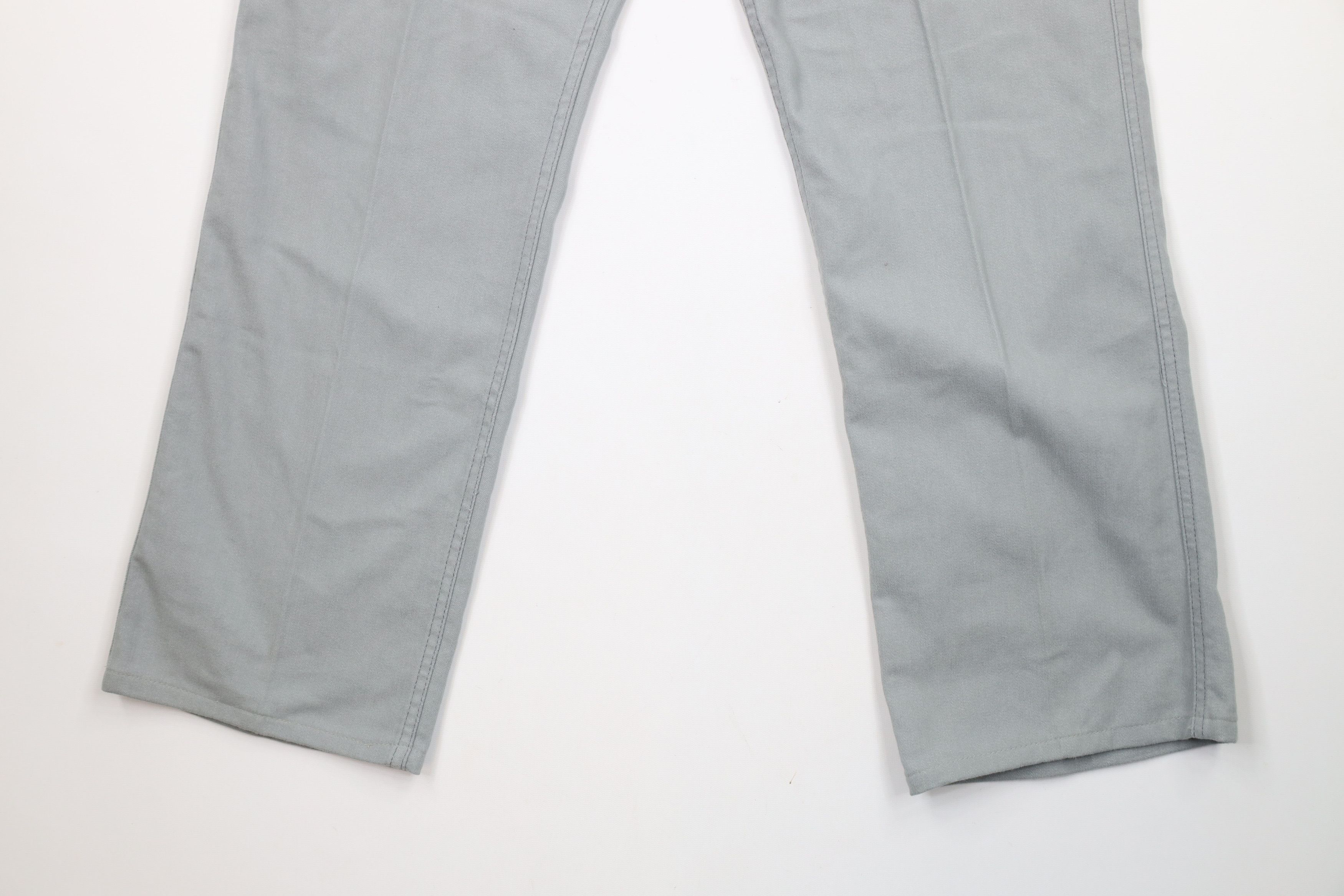 Levi's × Vintage Vintage 80s 90s Levis Flared Wide Leg Jeans Pants Gray USA Size US 36 / EU 52 - 4 Thumbnail