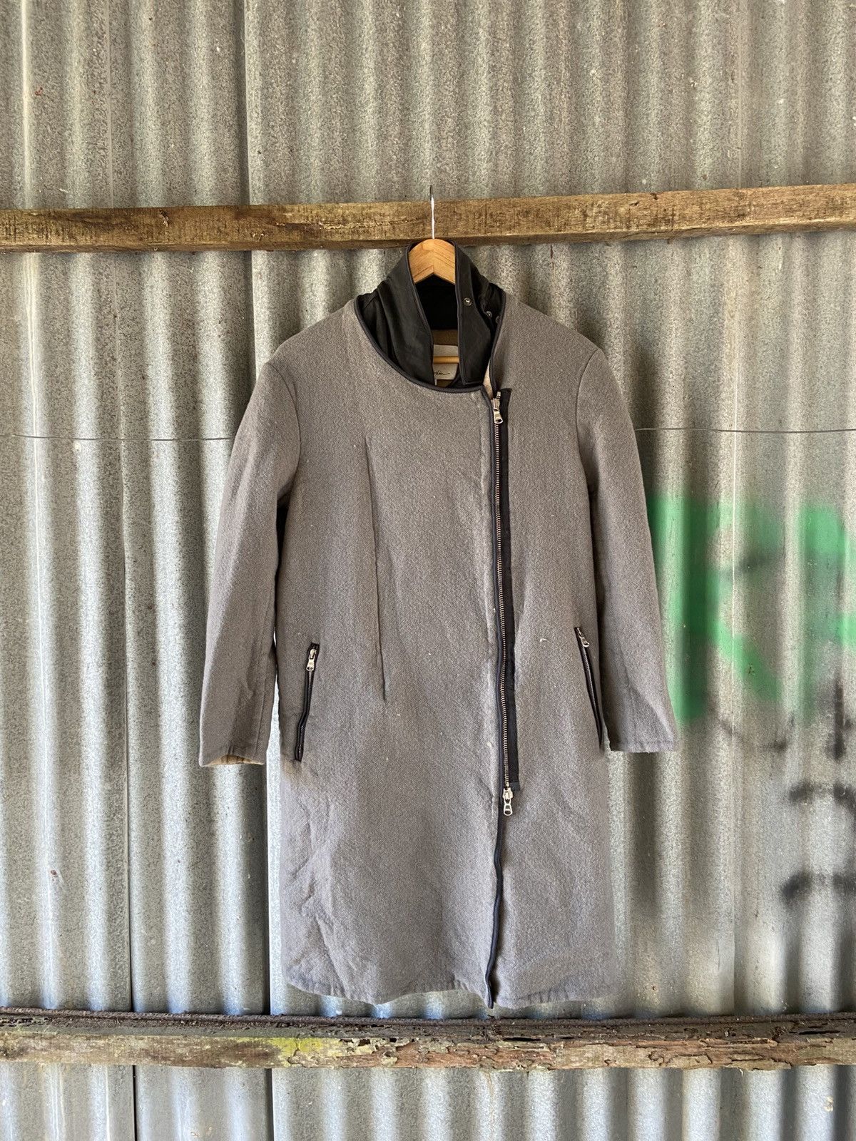 3.1 Phillip Lim PHILLIP LIM ASYMMETRIC ZIP COAT DUSTER COST Size XS / US 0-2 / IT 36-38 - 6 Thumbnail