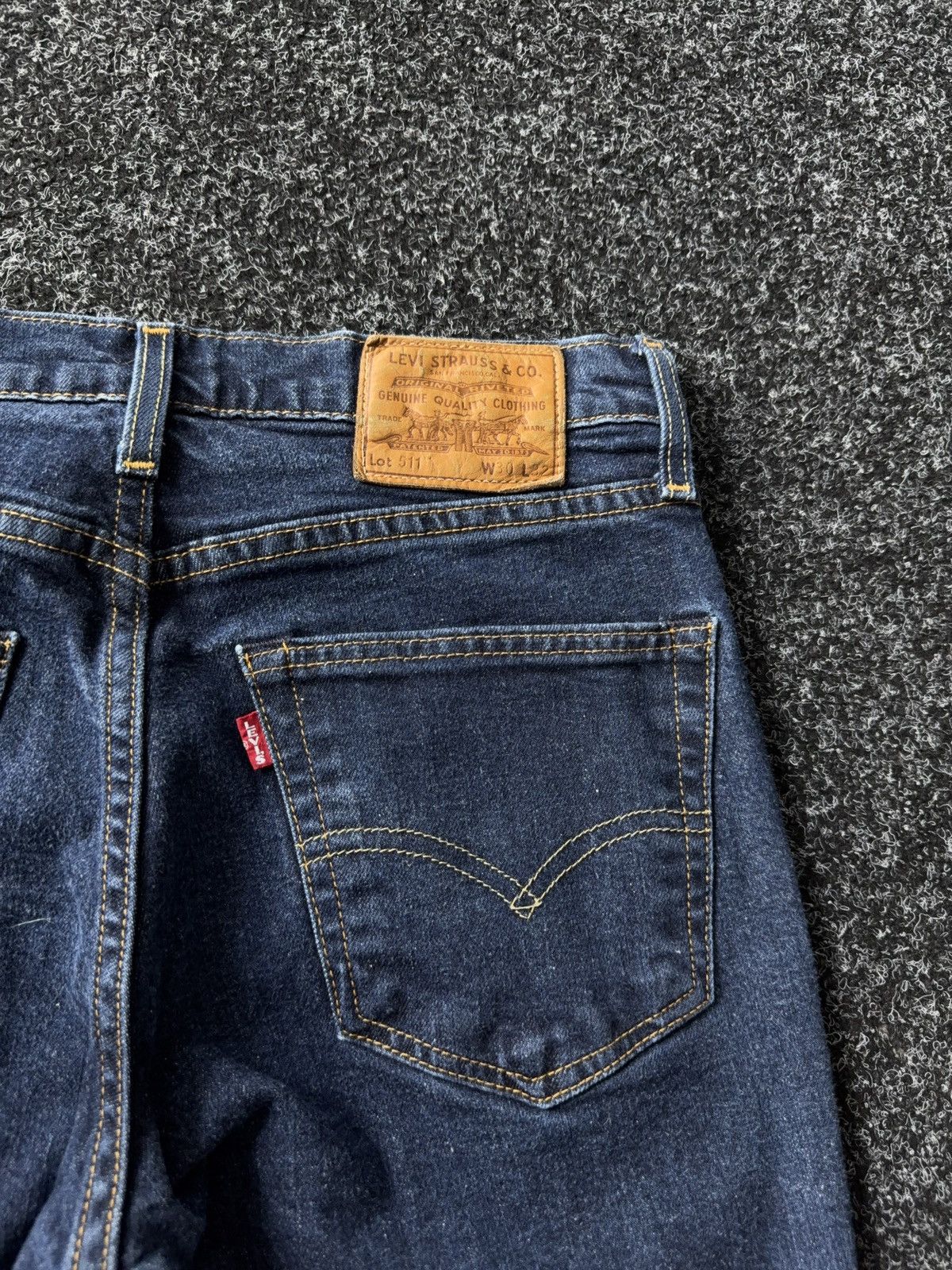 Levi's Levi’s 511 Slim Fit Performance Waterless Denim Jeans W30 Size US 30 / EU 46 - 14 Thumbnail