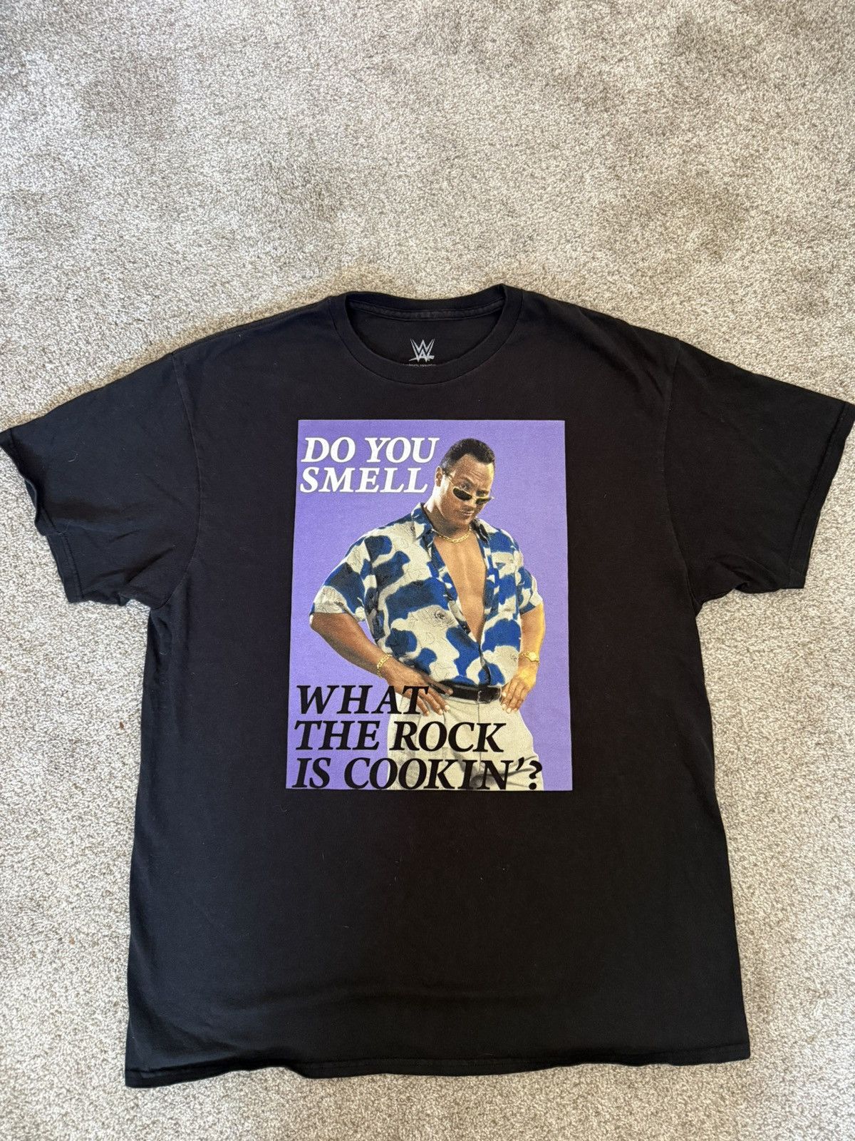WWE Vintage WWE shirt Dwayne the rock johnson Size US L / EU 52-54 / 3 - 1 Thumbnail
