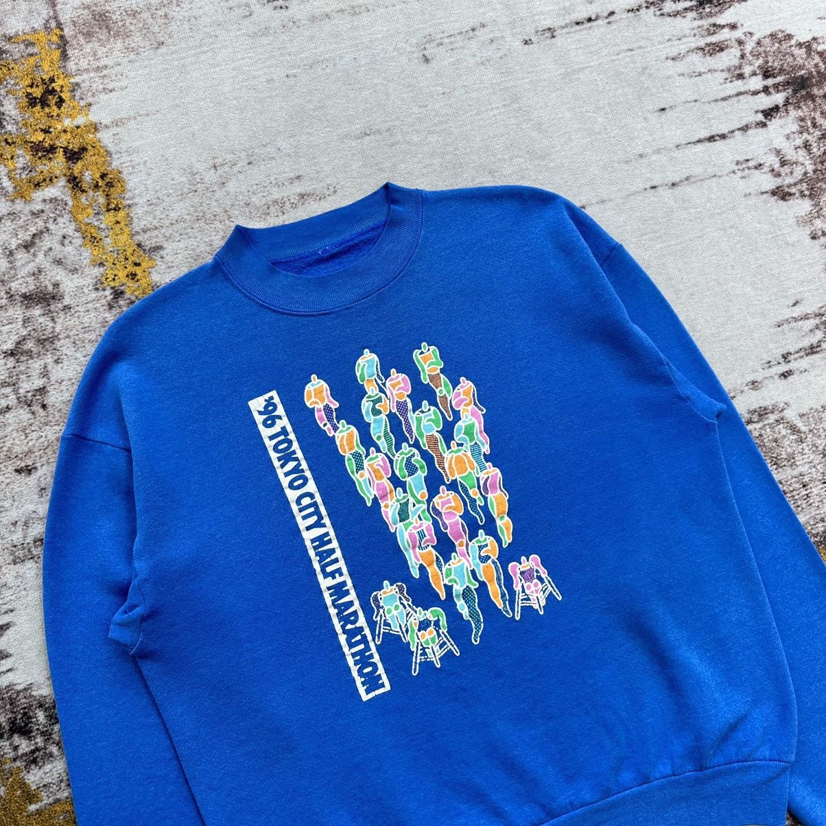 Japanese Brand VINTAGE 96 TOKYO CITY HALF MARATHON VERY RARE Size US M / EU 48-50 / 2 - 3 Thumbnail