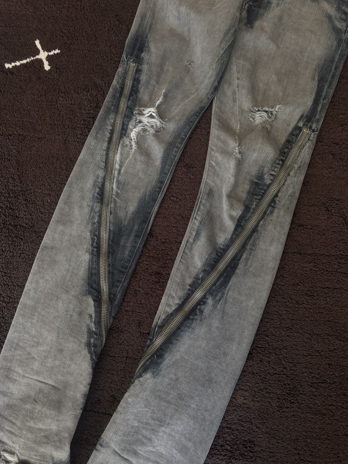 Rick Owens Rick Owens banana cut denim Size US 28 / EU 44 - 2 Thumbnail
