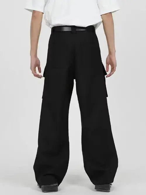 Jean flared utility multi pocket cargo pants Size US 32 / EU 48 - 2 Thumbnail