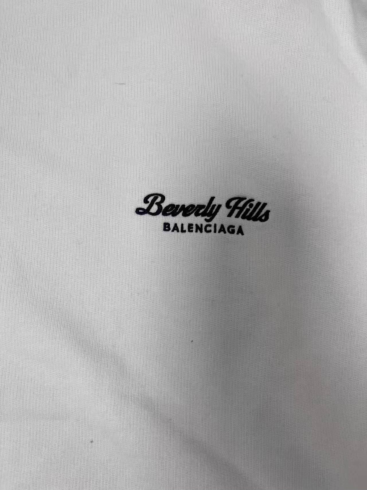 Balenciaga Balenciaga logo hoodie oversized unisex white 3 Size S / US 4 / IT 40 - 3 Thumbnail