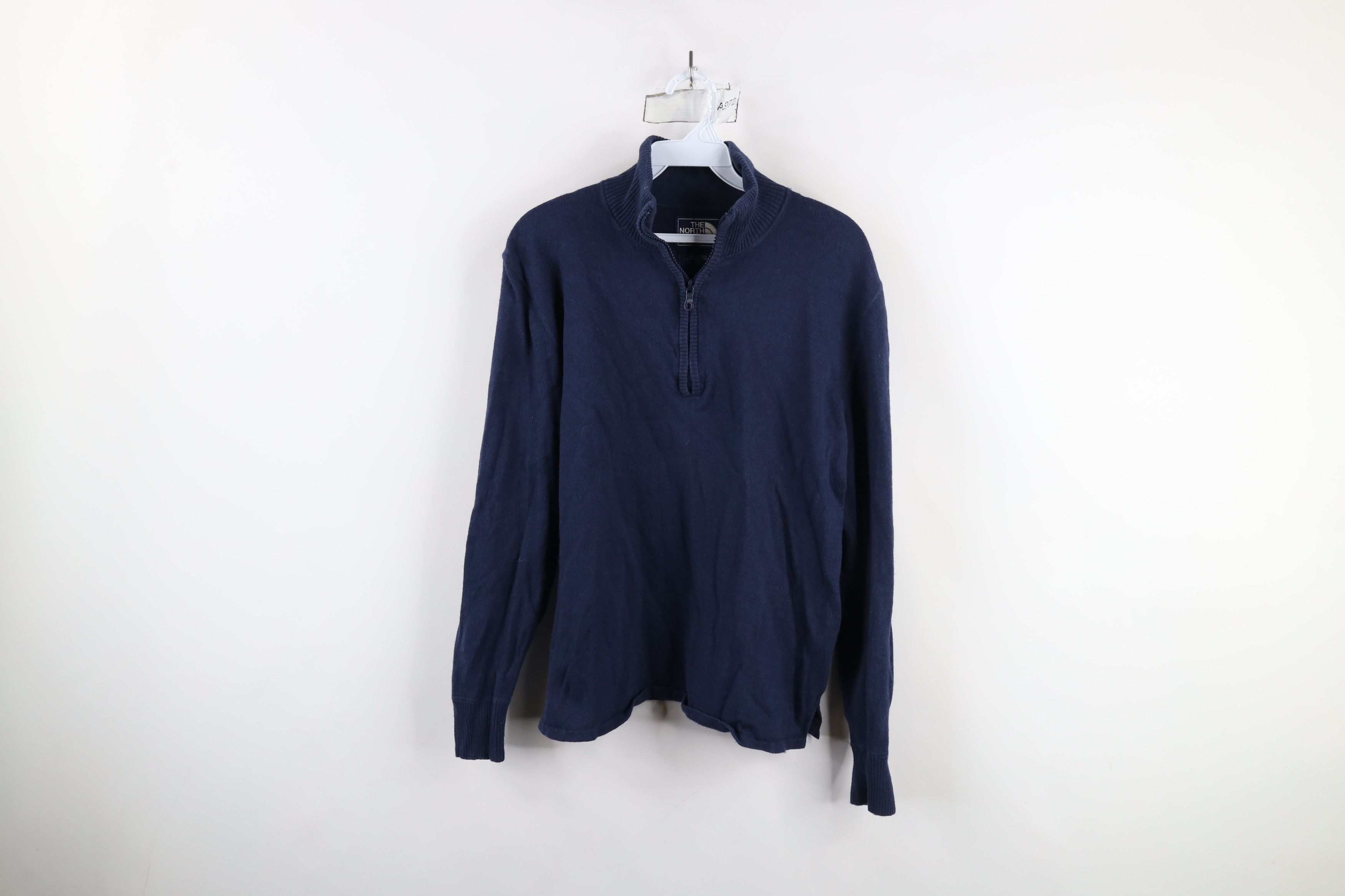 The North Face × Vintage Vintage The North Face Blend Knit Half Zip Pullover Sweater Size US S / EU 44-46 / 1 - 1 Thumbnail