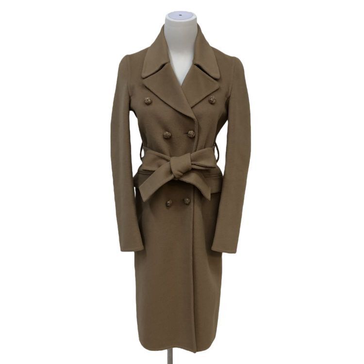 Gucci Gucci Camel Wool Blend Coat Size 36 Size XS / US 0-2 / IT 36-38 - 1 Thumbnail