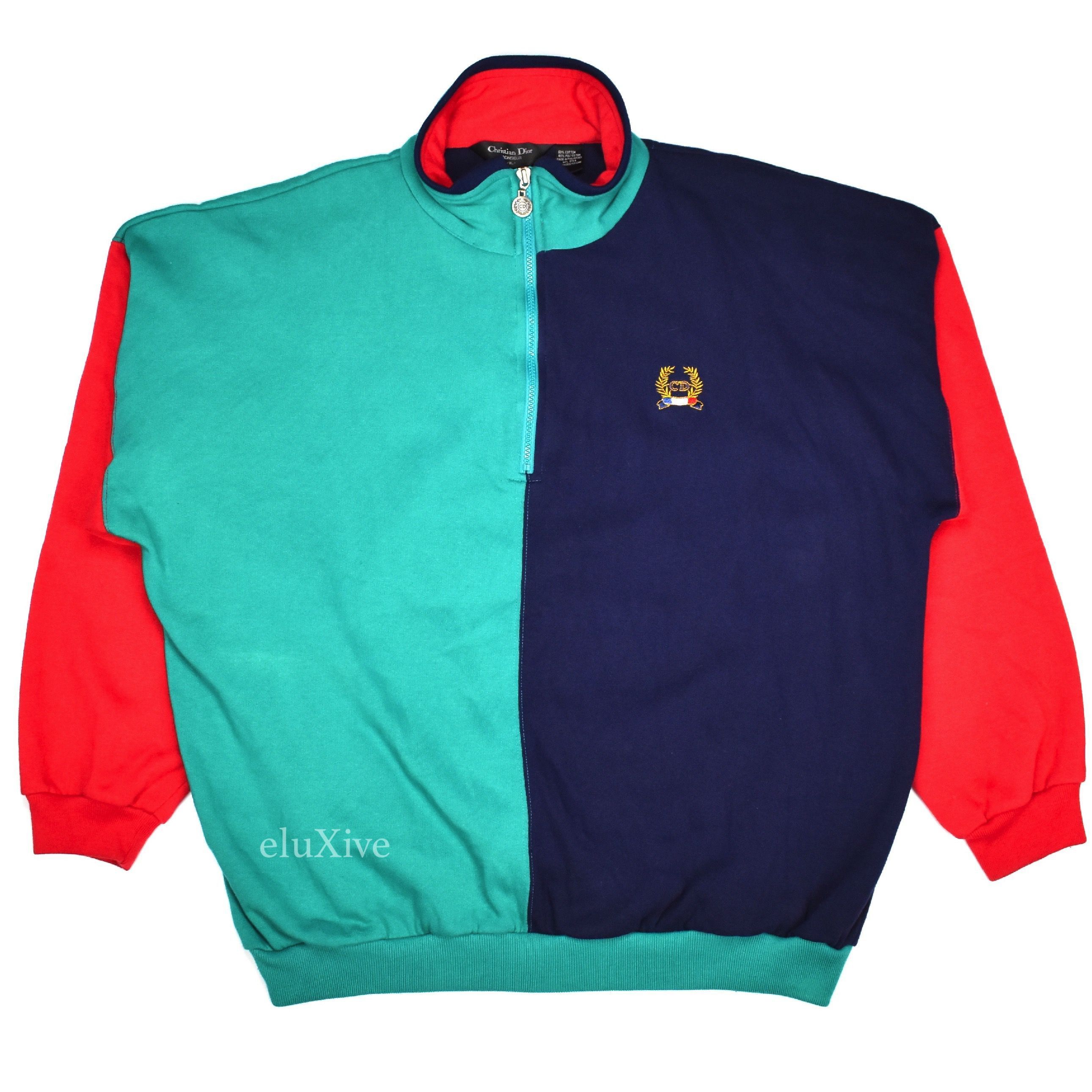 Dior DIOR 90's Color Block Track Jacket Size US XL / EU 56 / 4 - 1 Preview