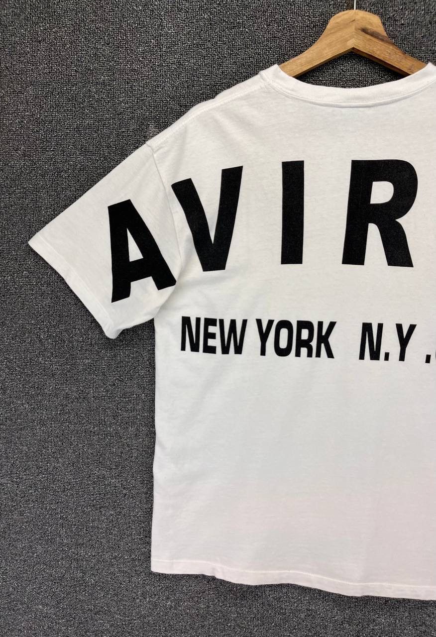 Avirex Avirex New York City Spell Out Back Hit Tees T Shirts Size US M / EU 48-50 / 2 - 2 Thumbnail