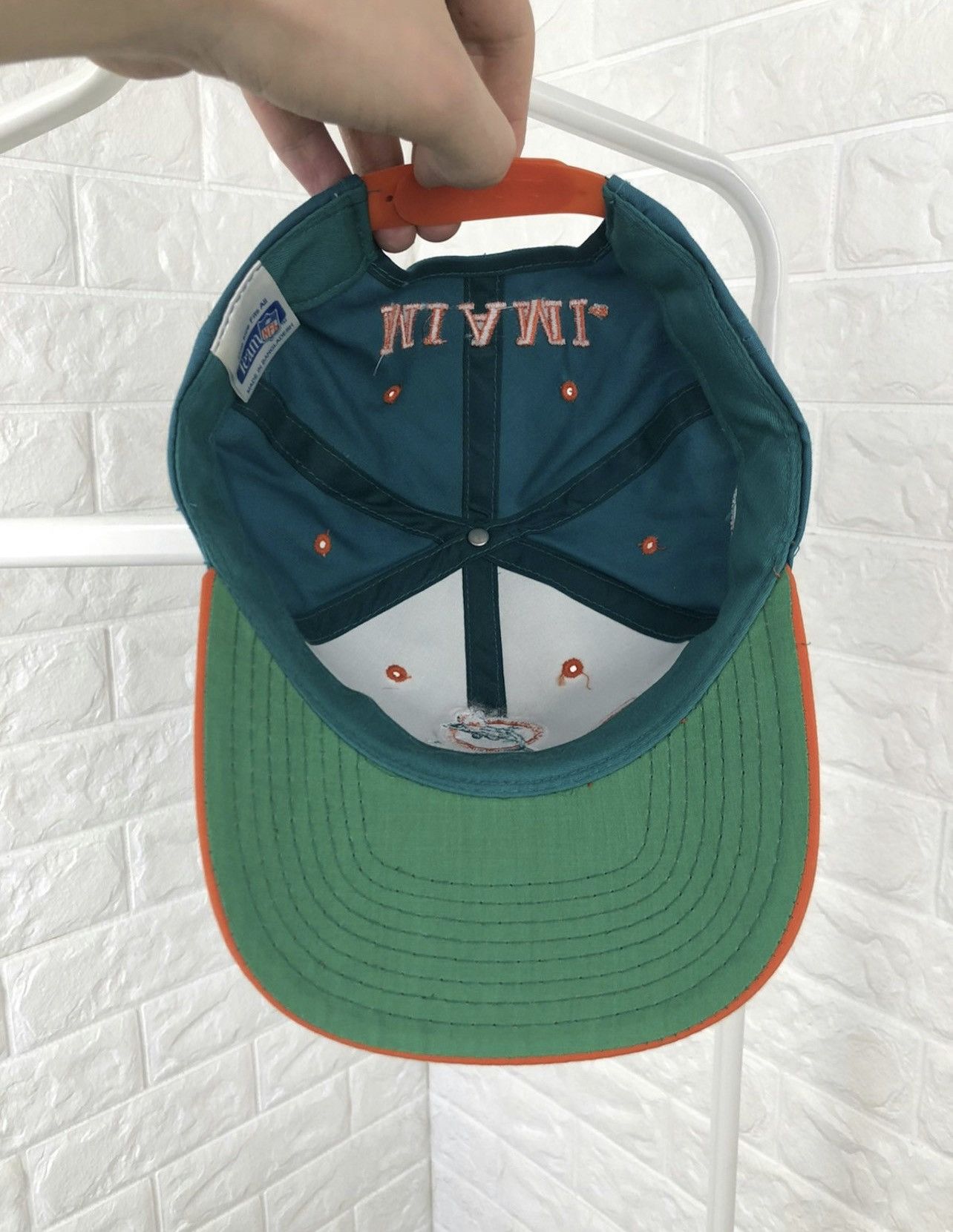 NFL × Vintage Vintage 90s Miami Dolphins Hat Size ONE SIZE - 7 Thumbnail