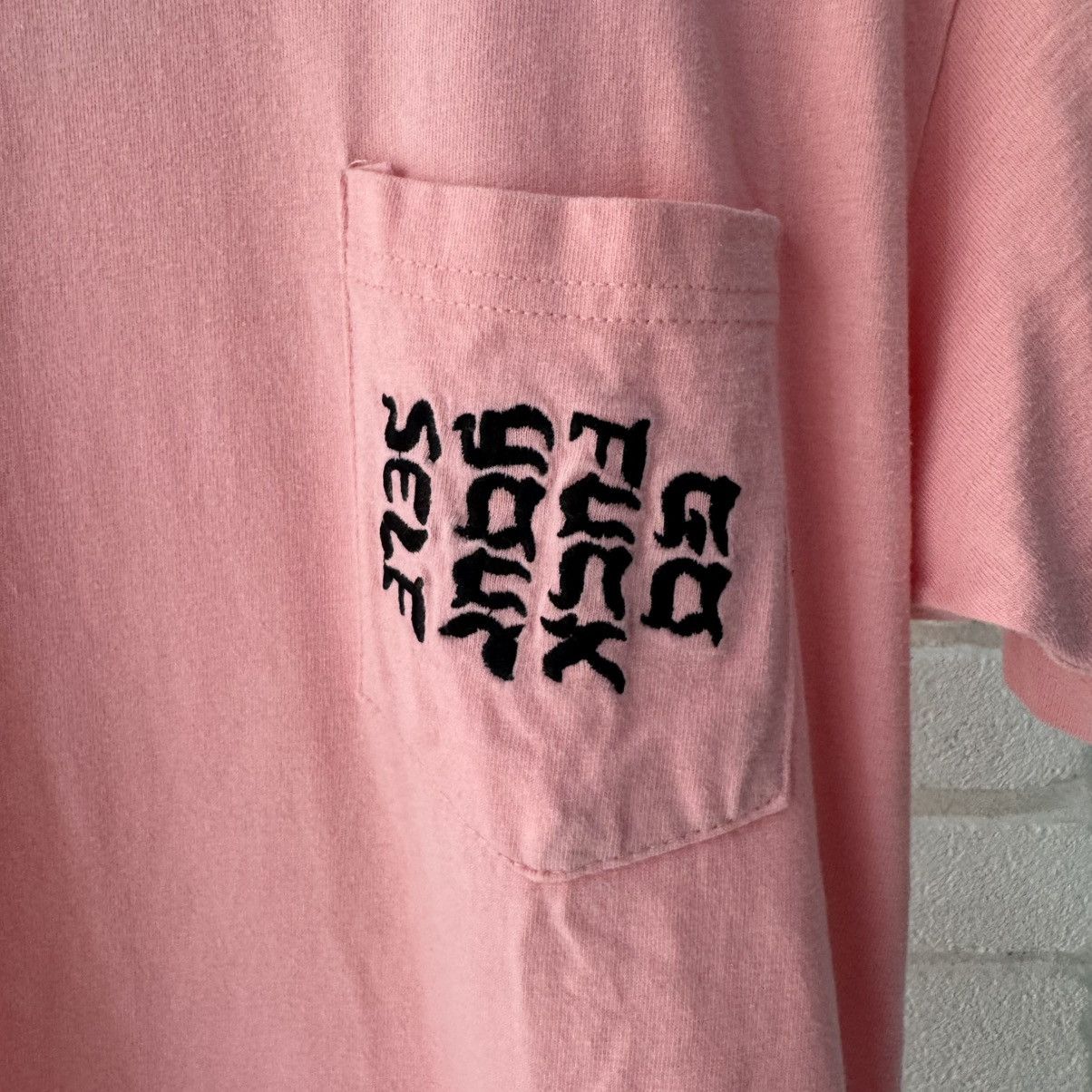 Supreme Supreme Go Fuck Your Self Pocket Tee Size US M / EU 48-50 / 2 - 3 Thumbnail