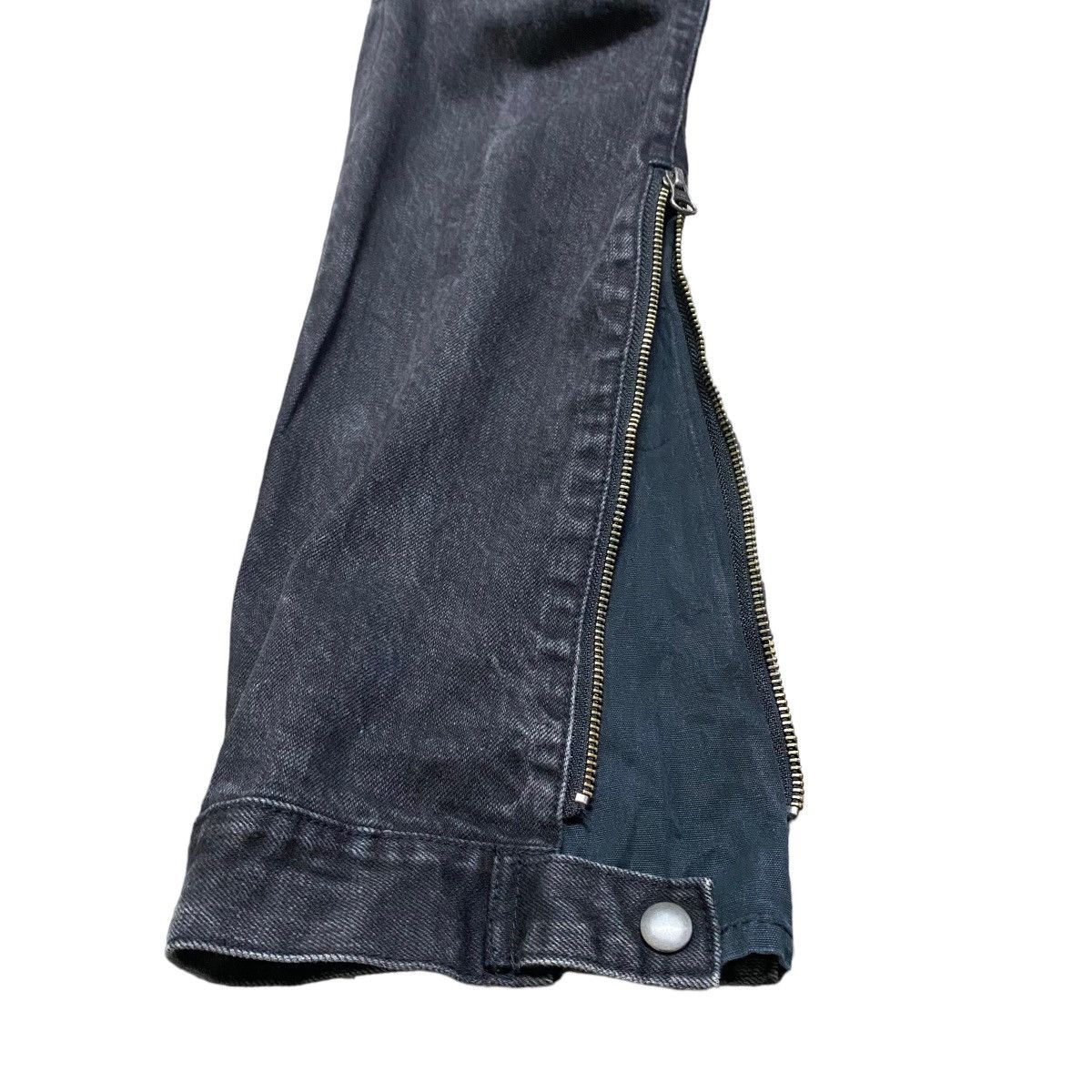 PPFM PPFM Black Denim Pants Zipper Size US 30 / EU 46 - 11 Thumbnail