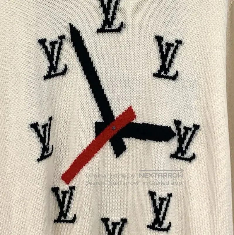Louis Vuitton Louis Vuitton Beige Wool Knit Sweater for Women . Size L / US 10 / IT 46 - 3 Thumbnail