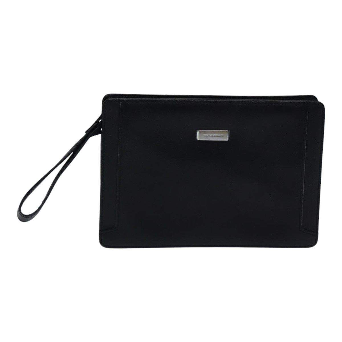 Burberry Burberry Vintage Pouch Leather Size ONE SIZE - 1 Thumbnail