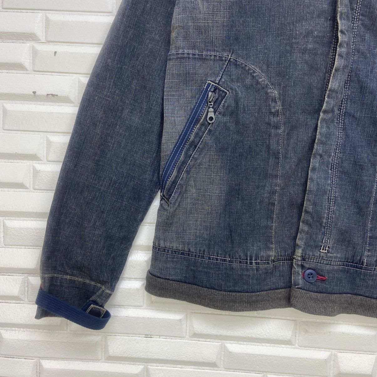 Marithe + Francois Girbaud 🔥Avant Garde Marithe Francois Girbaud Denim Jacket Size US S / EU 44-46 / 1 - 4 Thumbnail