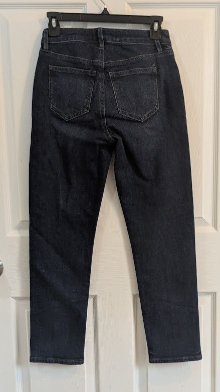 Ann Taylor Ann Taylor The Taper mid rise women's blue jean size 0P Size 26" / US 2 / IT 38 - 2 Thumbnail
