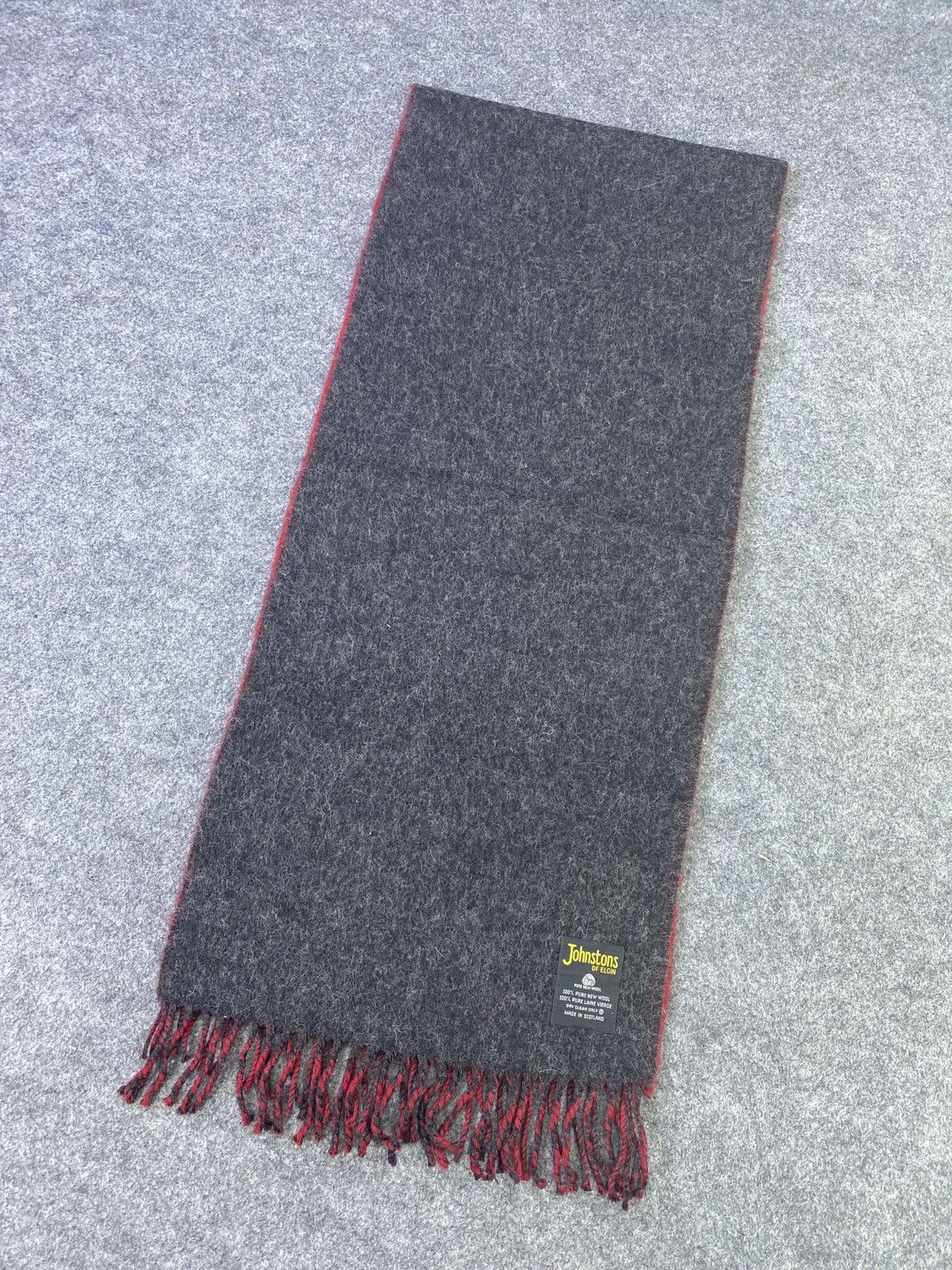 Johnstons Of Elgin × Vintage Johnstons Of Elgin Scarf / Muffler / Neckwear -T1019 Size ONE SIZE - 3 Thumbnail