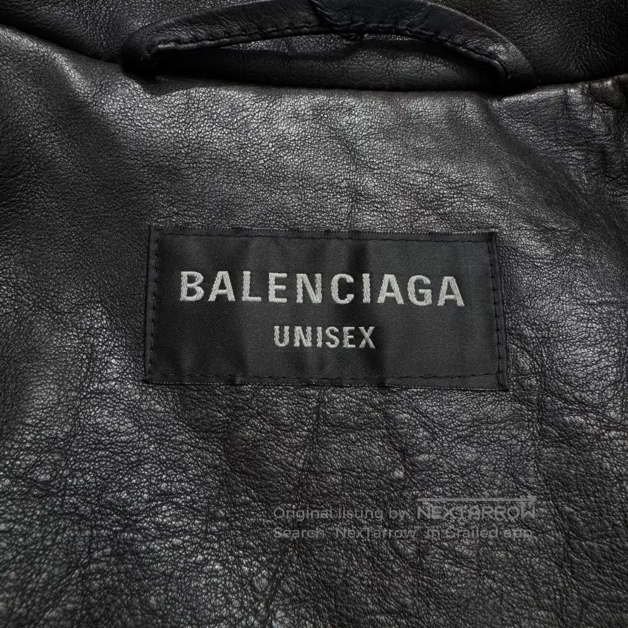 Balenciaga Balenciaga Cocoon Kick Leather Jacket. Size US M / EU 48-50 / 2 - 2 Thumbnail