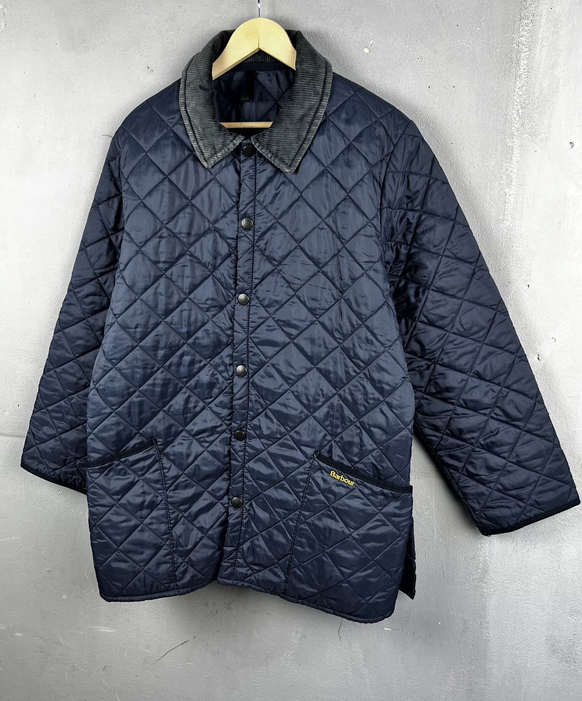 Barbour Vintage Barbour Liddesdale Quilted Men's Jacket Navy M Size US L / EU 52-54 / 3 - 1 Thumbnail