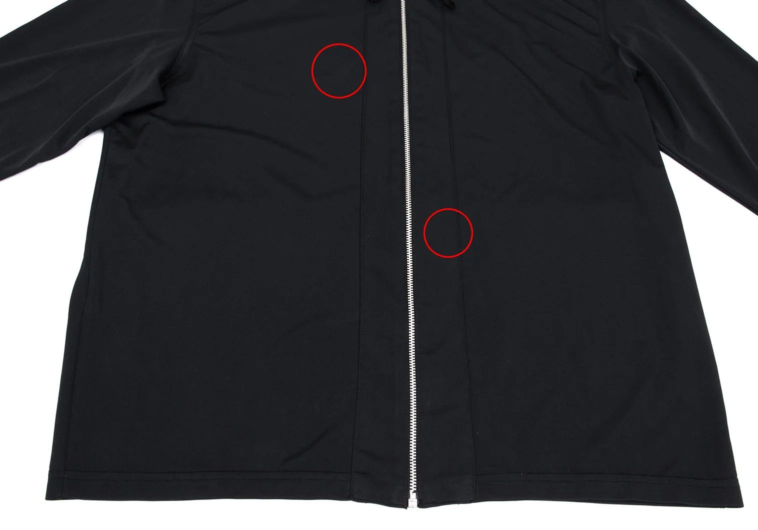 Jean Paul Gaultier Junior Poly Zip Hoodie in Black Size 48 Size US M / EU 48-50 / 2 - 7 Thumbnail