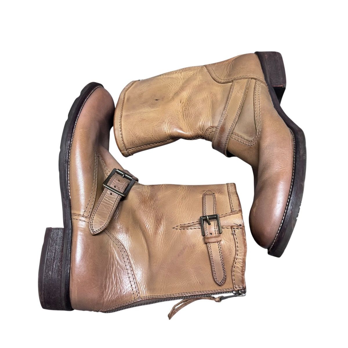 Katharine Hamnett London Katharine Hamnett London Back Zip Harness Boots Size US 9 / EU 42 - 4 Thumbnail