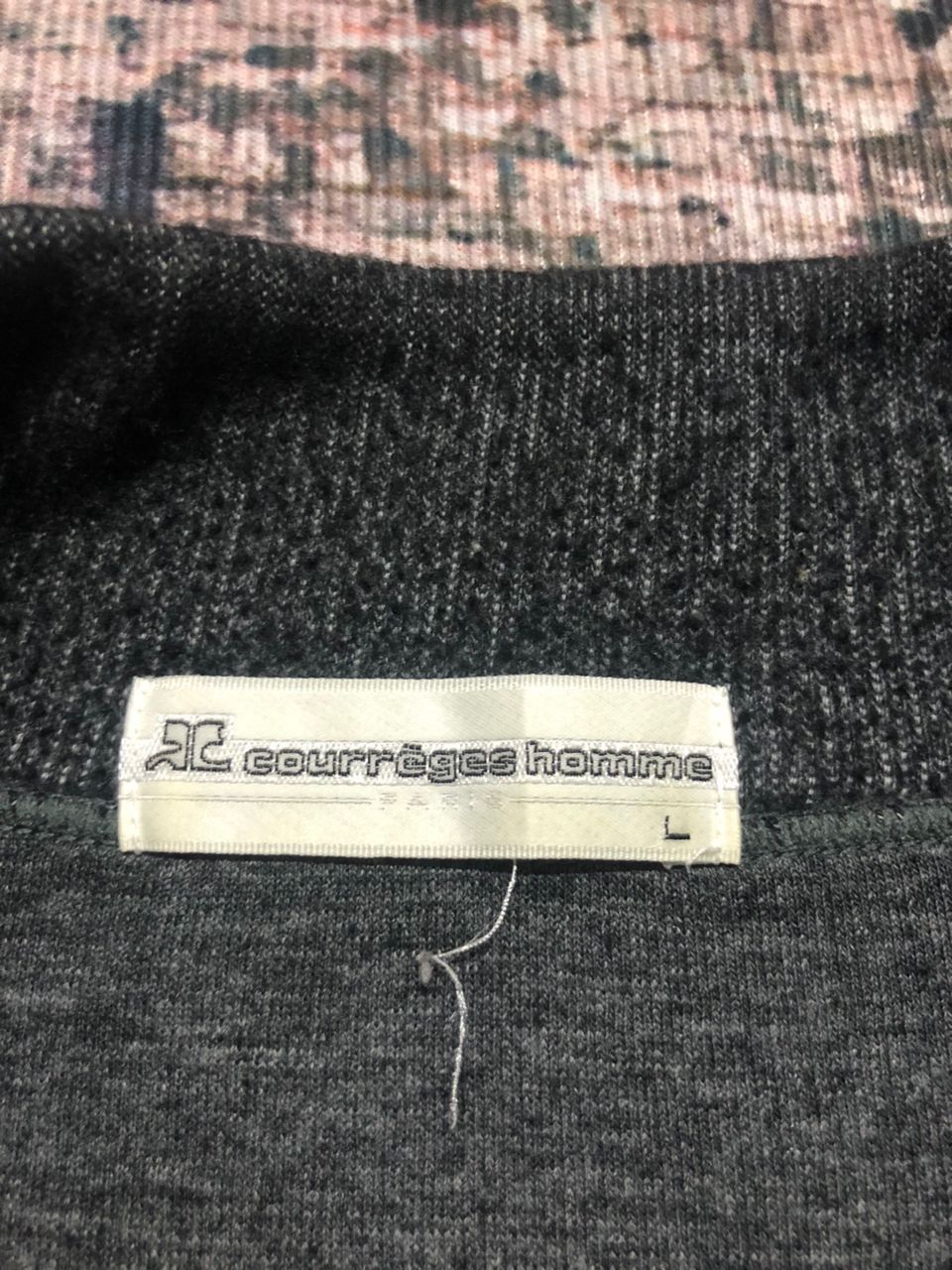 Courreges Courreges Homme Sweatshirt Center Spell Out With Logo Size US L / EU 52-54 / 3 - 11 Thumbnail