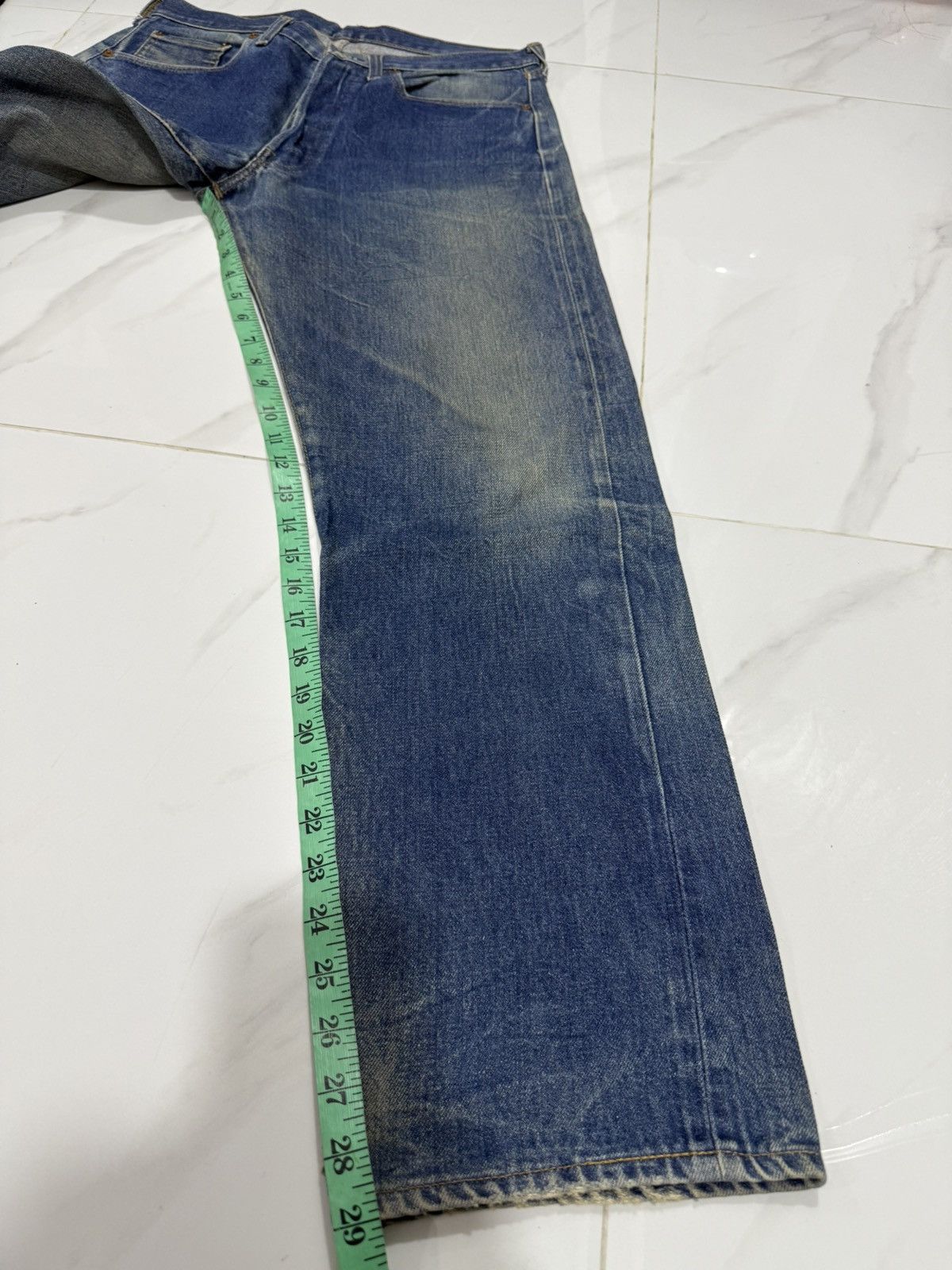 Levi's Vintage 80s Levis 501 Redline Size US 32 / EU 48 - 8 Thumbnail