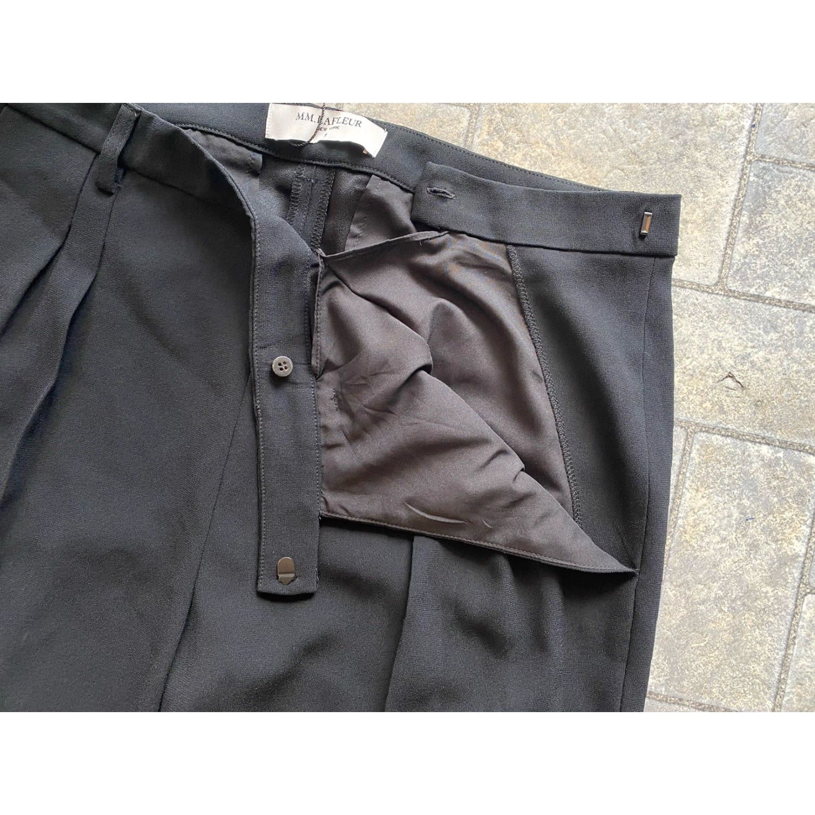 M.M.LaFleur NWT MM.LaFleur Nakamura 2.0 Trouser Black Dress Pants Womens Size 8 Size 30" / US 8 / IT 44 - 7 Thumbnail