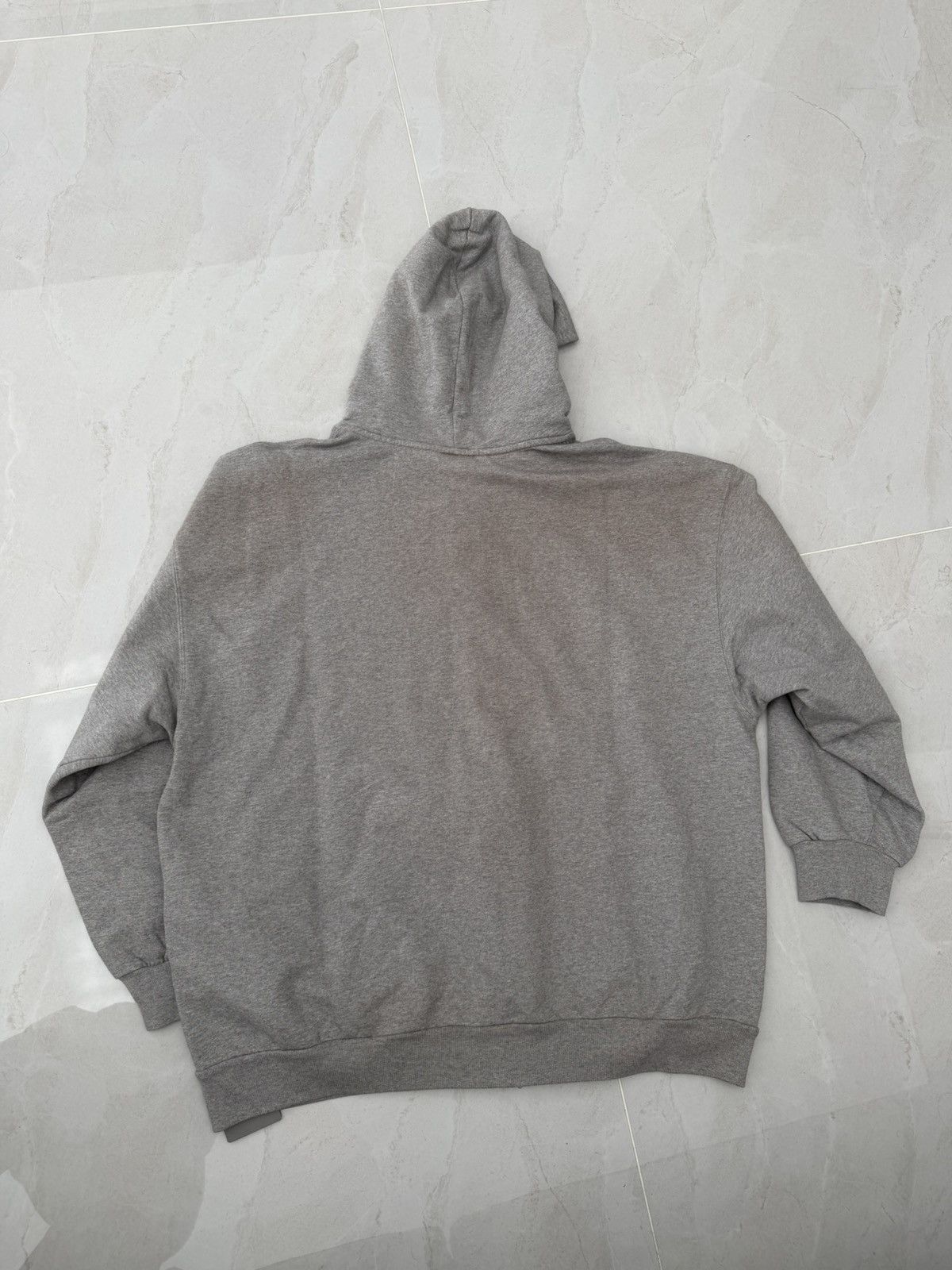 Balenciaga Balenciaga Mud Polo Zip Hoodie Grey Sz.XXL Size US XXL / EU 58 / 5 - 2 Thumbnail