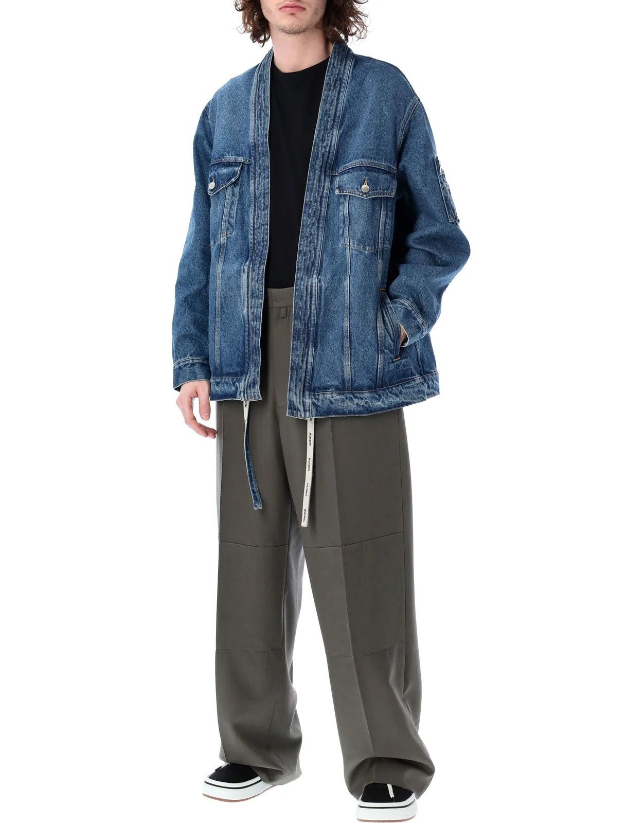 Ambush Design AMBUSH Denim Kimono Jacket Size US S / EU 44-46 / 1 - 17 Thumbnail