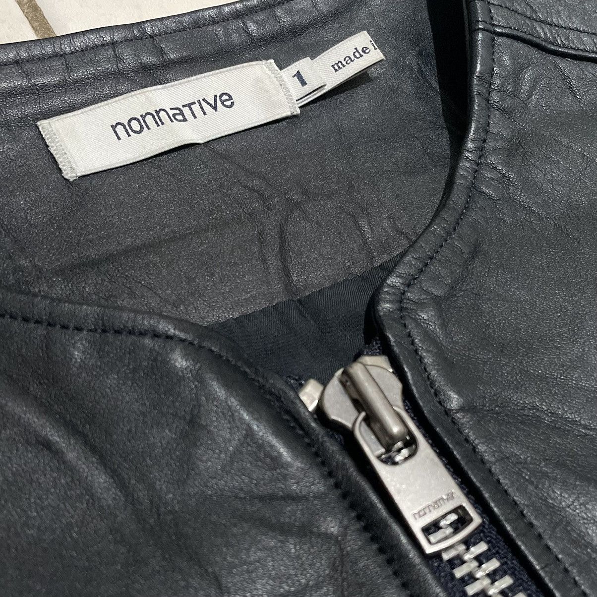 Nonnative Nonnative Rider Blouson Cow Leather Jacket Size US S / EU 44-46 / 1 - 4 Thumbnail