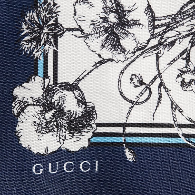 Gucci o1loc1c0226 794907 Printed Silk Shirt in Multicolor Size US M / EU 48-50 / 2 - 7 Thumbnail