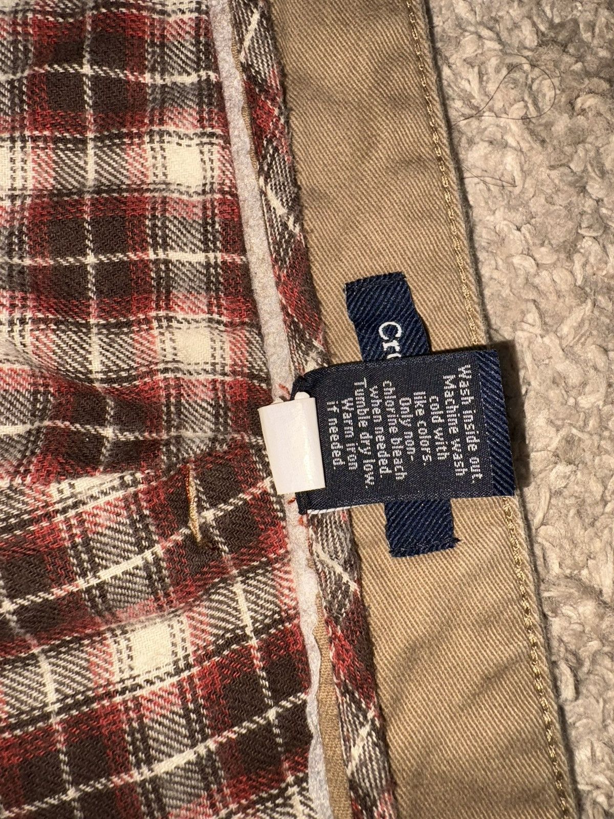 Other Vintage Khaki Plaid Lined Pants Size US 36 / EU 52 - 5 Thumbnail